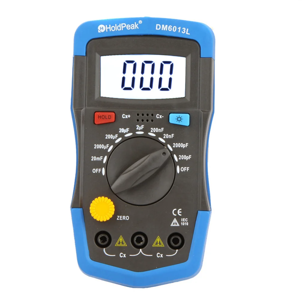DM6013L High Precision Professional Capacitor Meter Measuring Capacitance Resistance Capacitor Circuit Tester Measurement tools