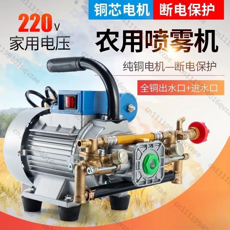 

Garden Electric Sprayer Motor Piston Pump Household 220V Electric Agricultural Fruit Tree Electric Sprayer High Voltage