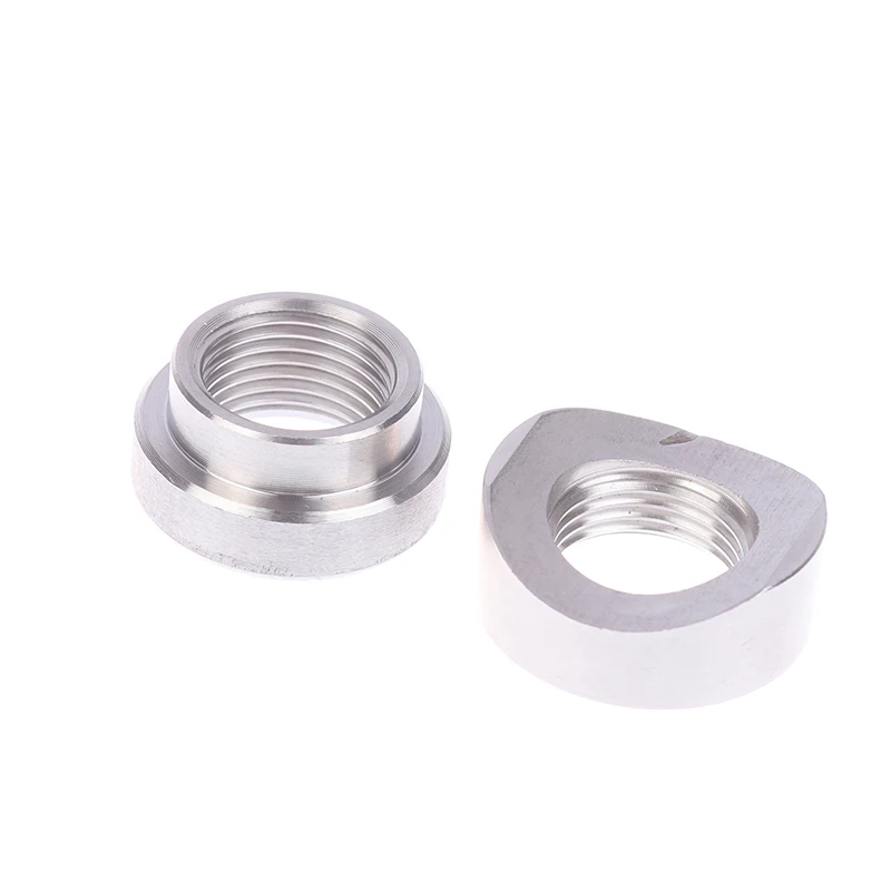 Sauerstoffs ensor Edelstähle Spund mutter Stufenmontage-Kappe Kit Stecker mutter Stecker Breitband mutter Fitting Schweiß krümmer m18x1, 5