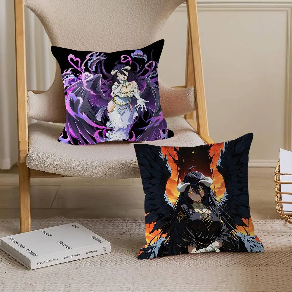

Подушка Albedo Overlord, подарки, мебель для домашнего офиса, спальня, диван, автомобильная подушка, чехол 45x45 см
