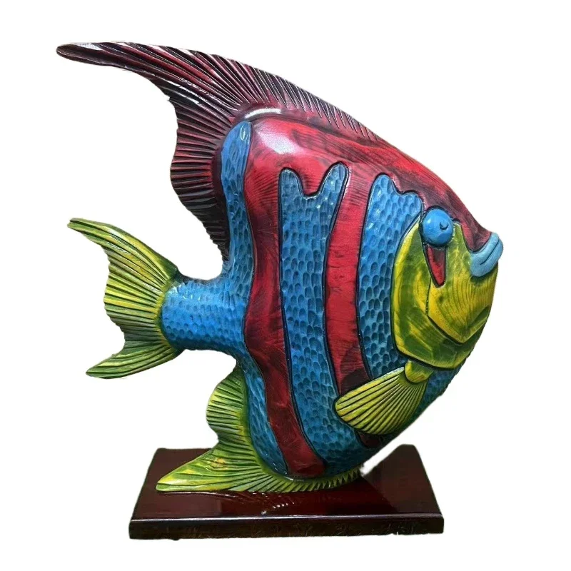 Wooden craftsmanship is rich and lucky every year, auspicious furniture, handmade wood carving, hand-painted festive gifts,