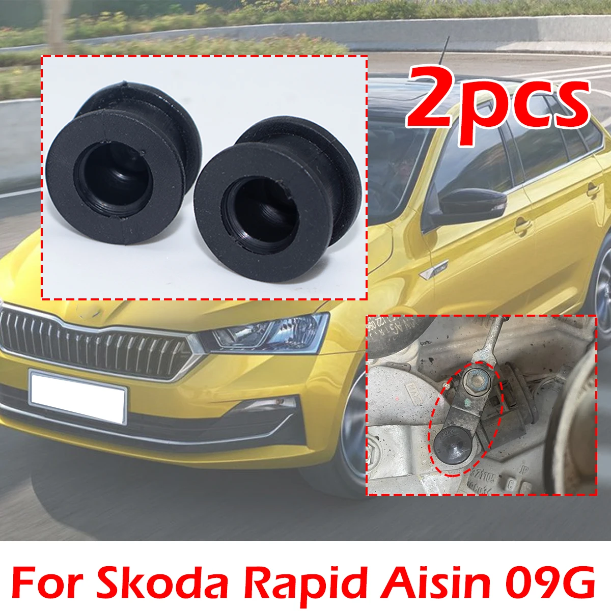 

2/3/5PCS Gear Shift Cable Bushing For Skoda Rapid Aisin Connector Repair Kit 09G321397A Automatic Transmission Car Replacement