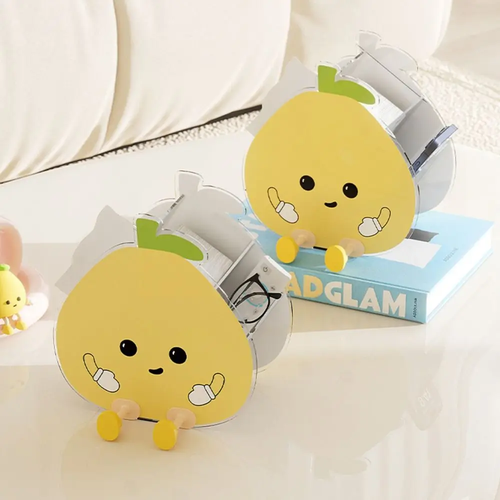 

Multifunctional Cartoon Tissue Box Plastic Fruit Shape Paper Box Cute Exquisite Napkin Storage Box Restaurant