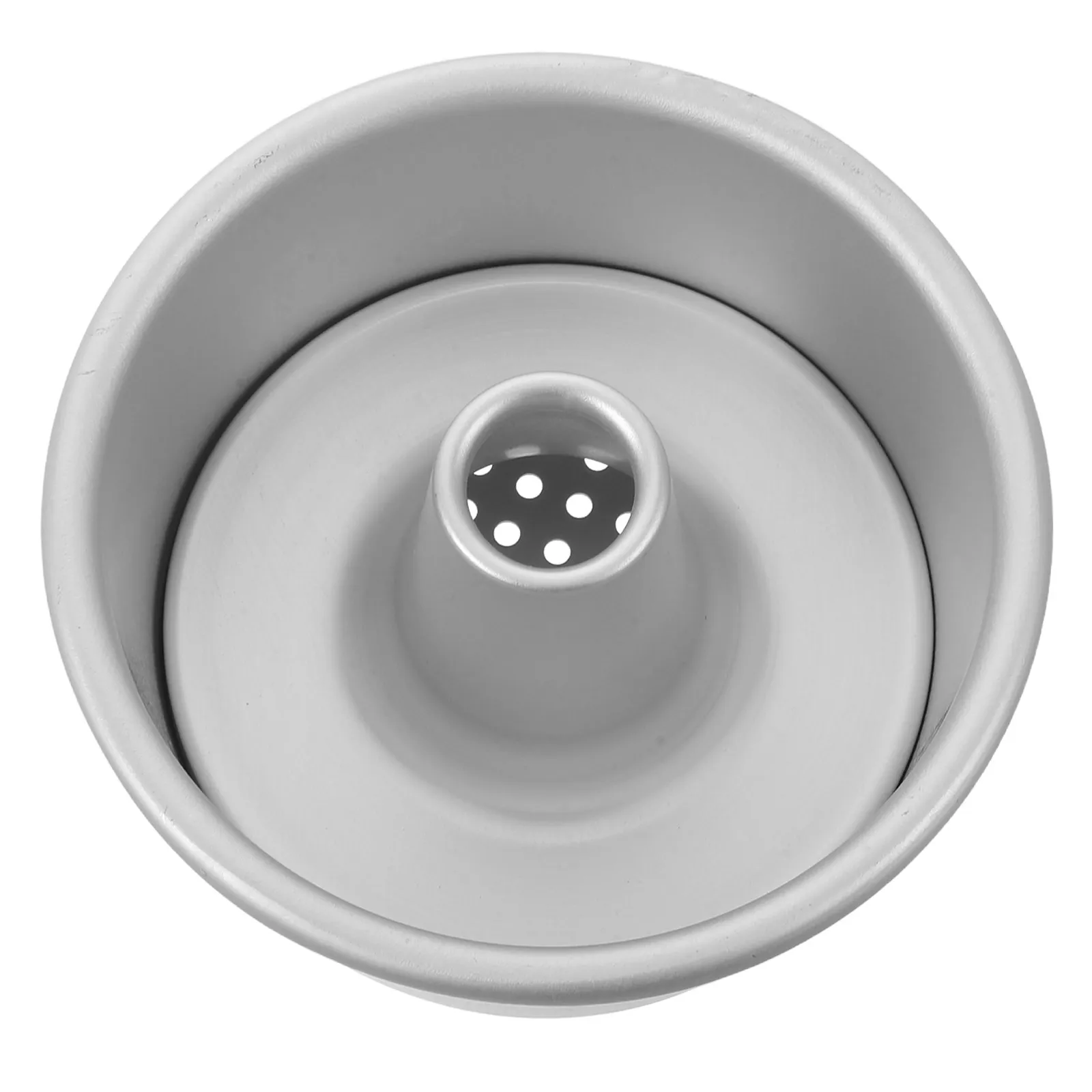 1Set Loose Bottom Angel Food Cake Pan 4Inch Removable Base Heavy Duty Round Non Stick Tube Mold for Chiffon Sponge Pound Cake