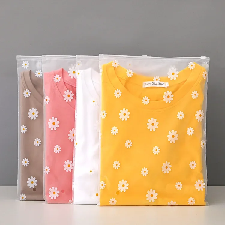 Travel Shoe Storage Bags Daisy Drawstring Zipper Large Capacity Clothes Shoes Organizer Portable Makeup Toiletry Bags