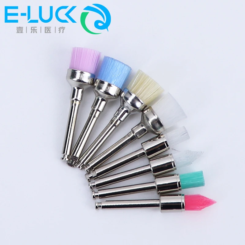 Dental Prophylaxis Brush Polishing Brushes Oral Consumables for Dentistry Used for Stain Removal and Polish