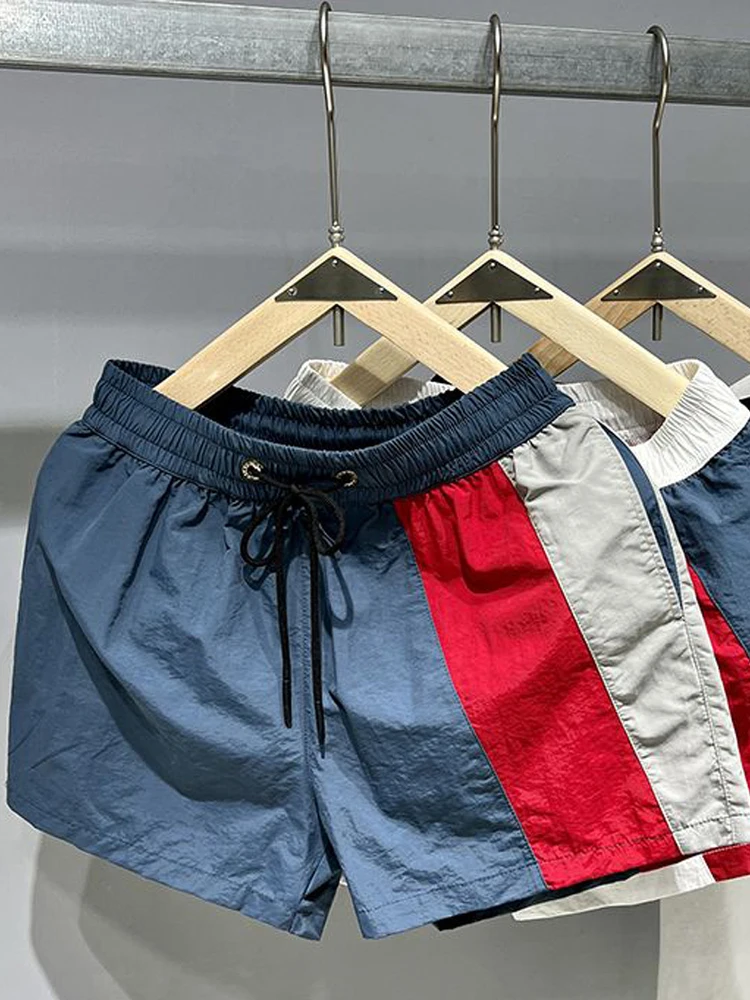 

Легкие спортивные штаны Qui Dry Running orts Summer Beach Faion, мужские повседневные брюки длиной до четверти, молодежные активные брюки из полиэстера...