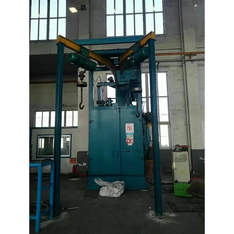 Hook Type Shot Blasting Machine CE Certified with Free Design Solution and Fast Delivery Double Hook Shot Blasting Machine