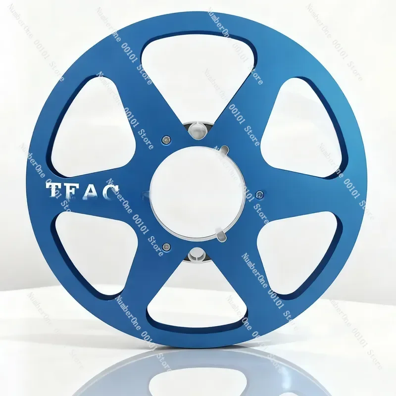 10 Inch Aluminum Alloy Open Reel Tape Empty Disk 1/4 Inch Blank Recording Spool For Teac Open Reel Recorder Audio Storage