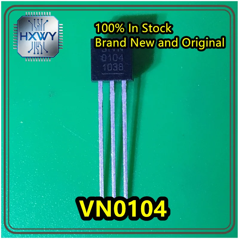 (5/20 pieces) VN0104N3-G VN0104 TO-92 N-channel 40V 350mA Brand new original stock IC