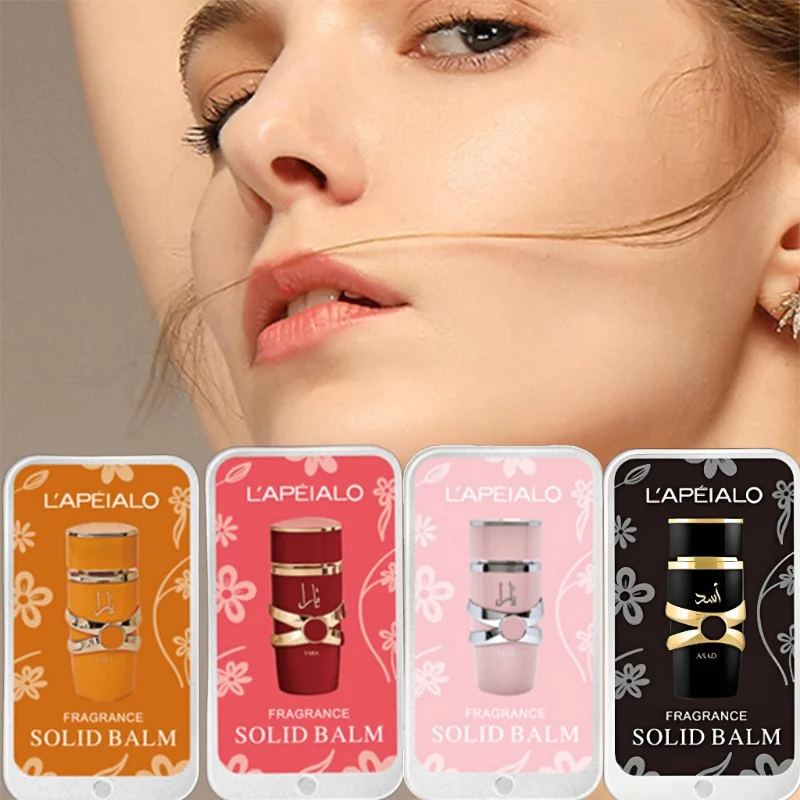 

Arabian Solid Liquid Perfume Unisex Body Pheromone Perfume Lasting Fragrance Deodorant Fresh Portable Pocket Cologne Perfume