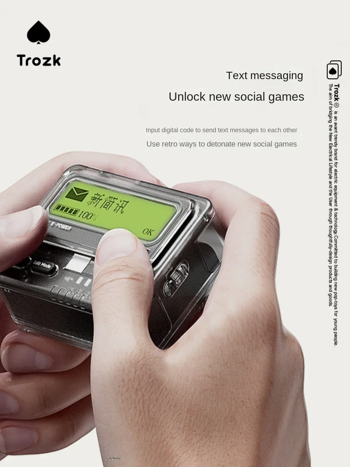 

NEW In Stock TROZK New PD30W Fast Charging Power Bank Mobile Power Supply with Large Capacity, Fast and Compact