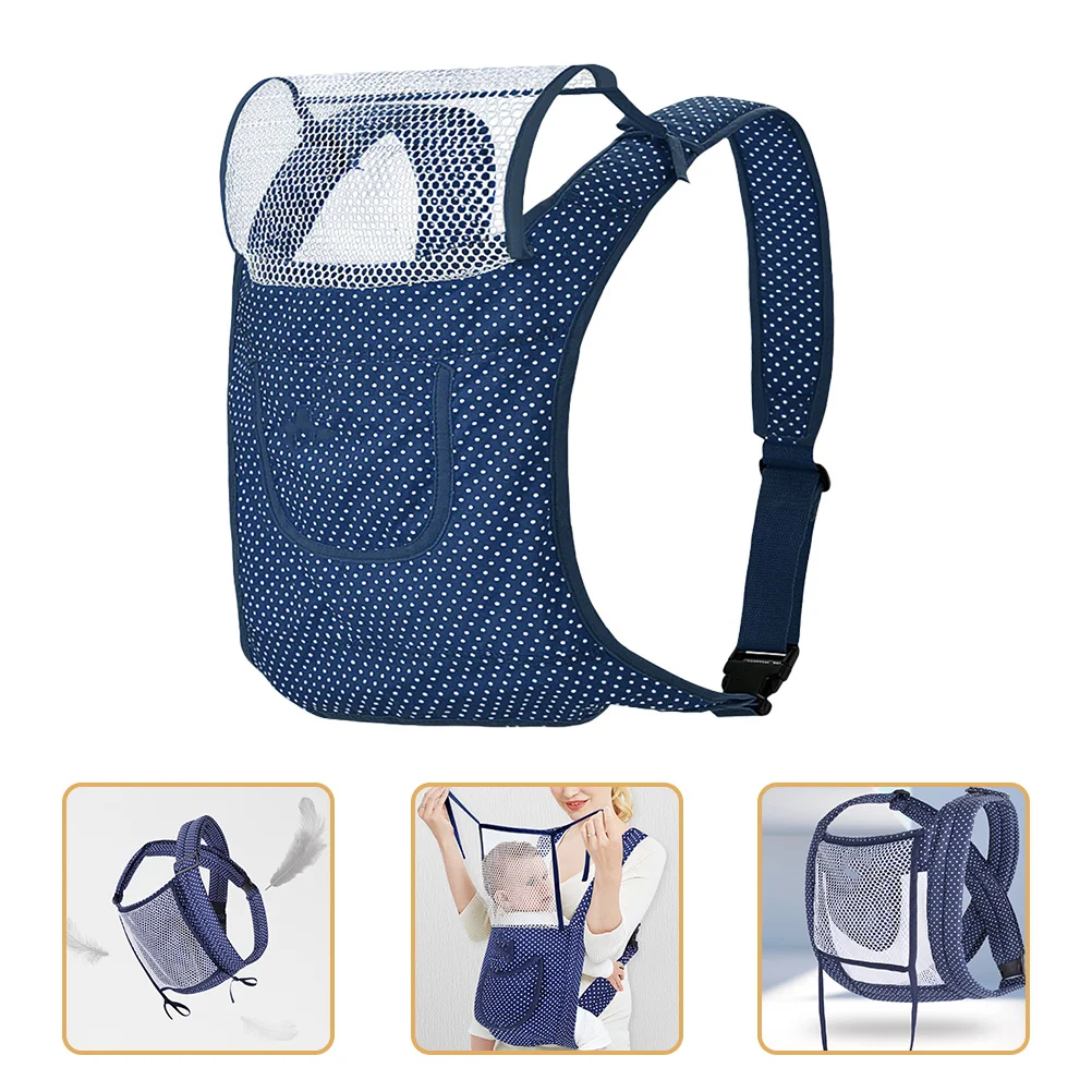 حقيبة ظهر للأطفال قابلة للتعديل وقابلة للتنفس ومريحة للأطفال حديثي الولادة بتصميم مريح