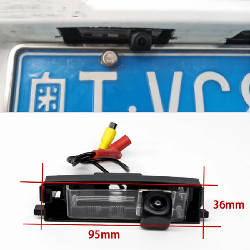 Night Vision Rear View Reversing Camera Car Back up Camera HD CCD Wide Angle For Toyota Yaris Vitz XP10 Hatchback 1998~2005