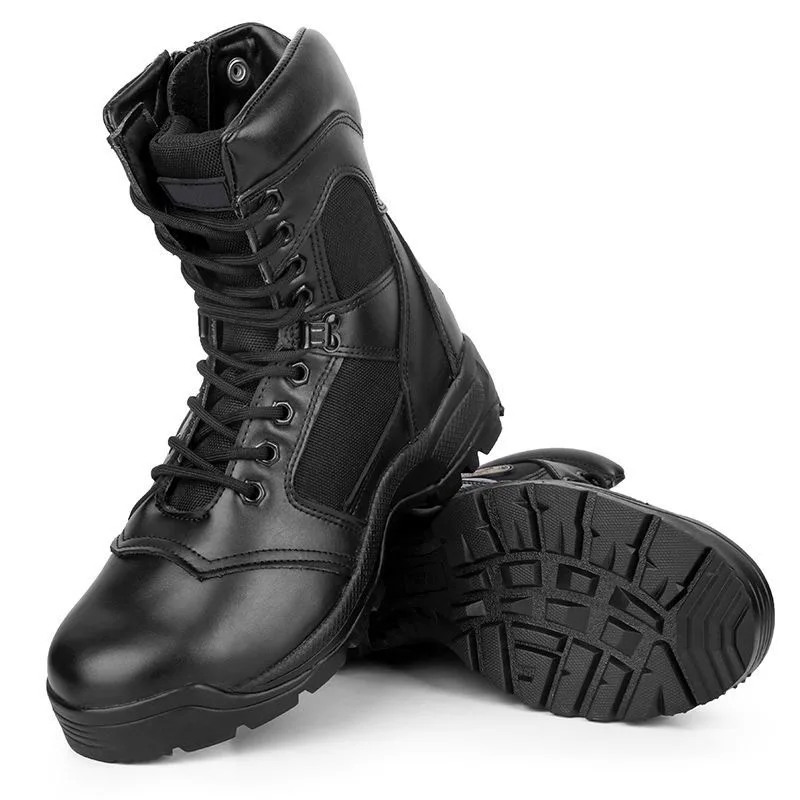 Gran oferta 2024, zapatos de escalada para hombre, botas de Trekking negras, zapatos de senderismo antideslizantes para hombre, botas de diseñador para exteriores para hombre