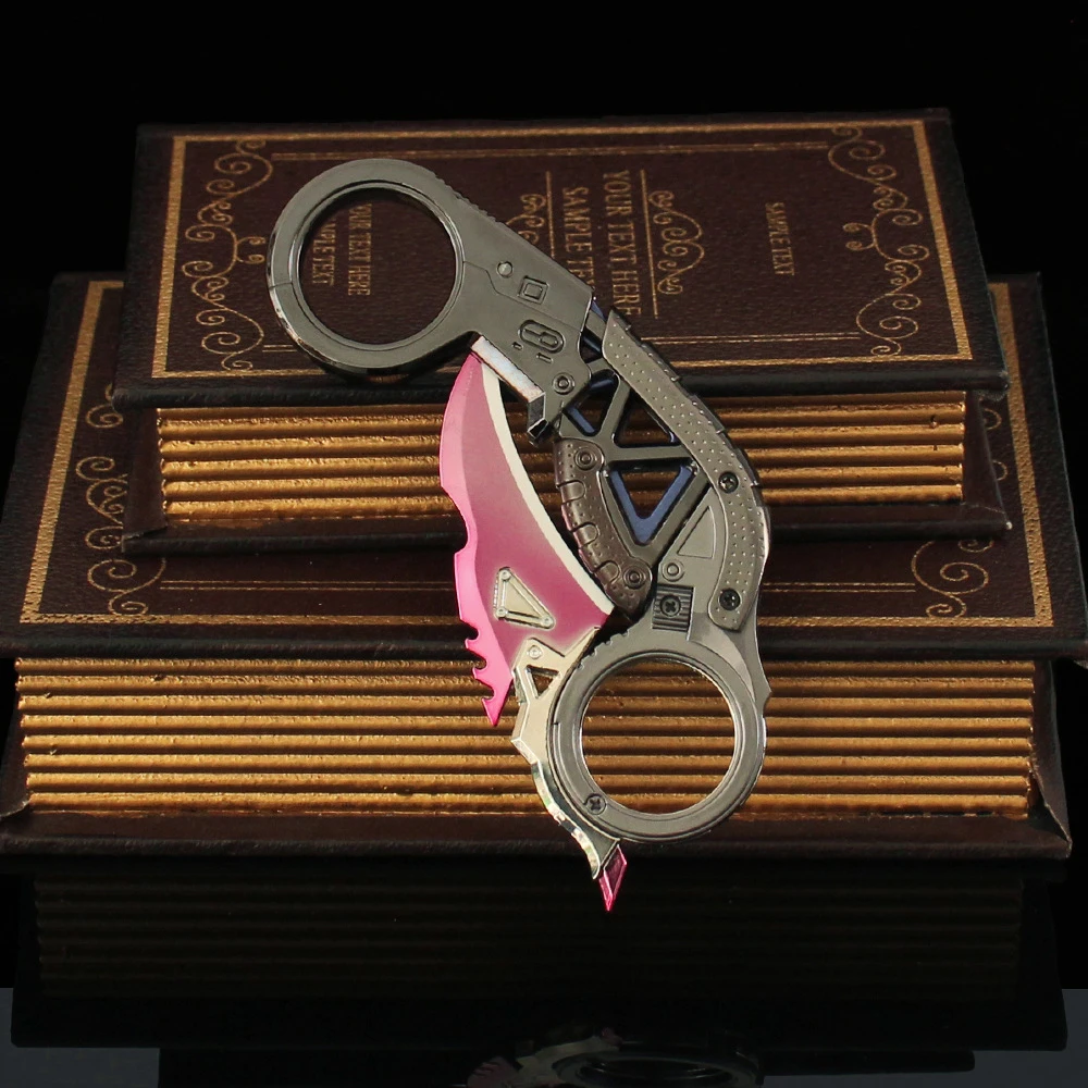 18cm APEX Game Peripheral Weapon Claw of A Raptor Folding Knife Model Alloy Family Heirloom Decoration  Ornament Collection Toys