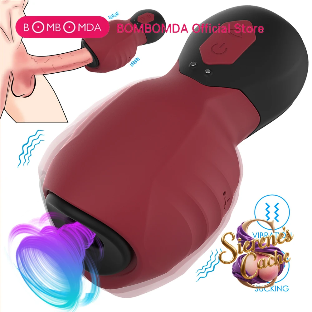 جهاز استمناء تدليك مص تلقائي للرجال من SCMen جهاز استمناء للجنس عن طريق الفم الحقيقي جهاز استمناء للقضيب جهاز تحفيز هزاز مثير للجنس إلى