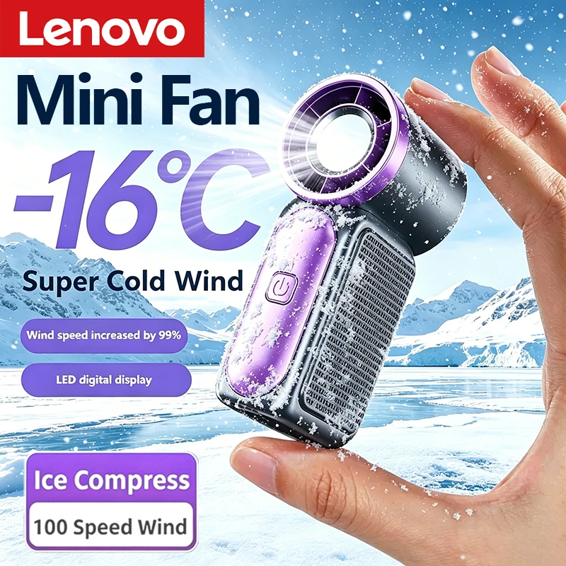 OPPO Mini-Handventilator, tragbarer, über USB wiederaufladbarer, extrem leiser Turbo-Ventilator mit 100 Windstufen und 15 m/s Geschwindigkeit, Taschenventilator für Reisen im Freien