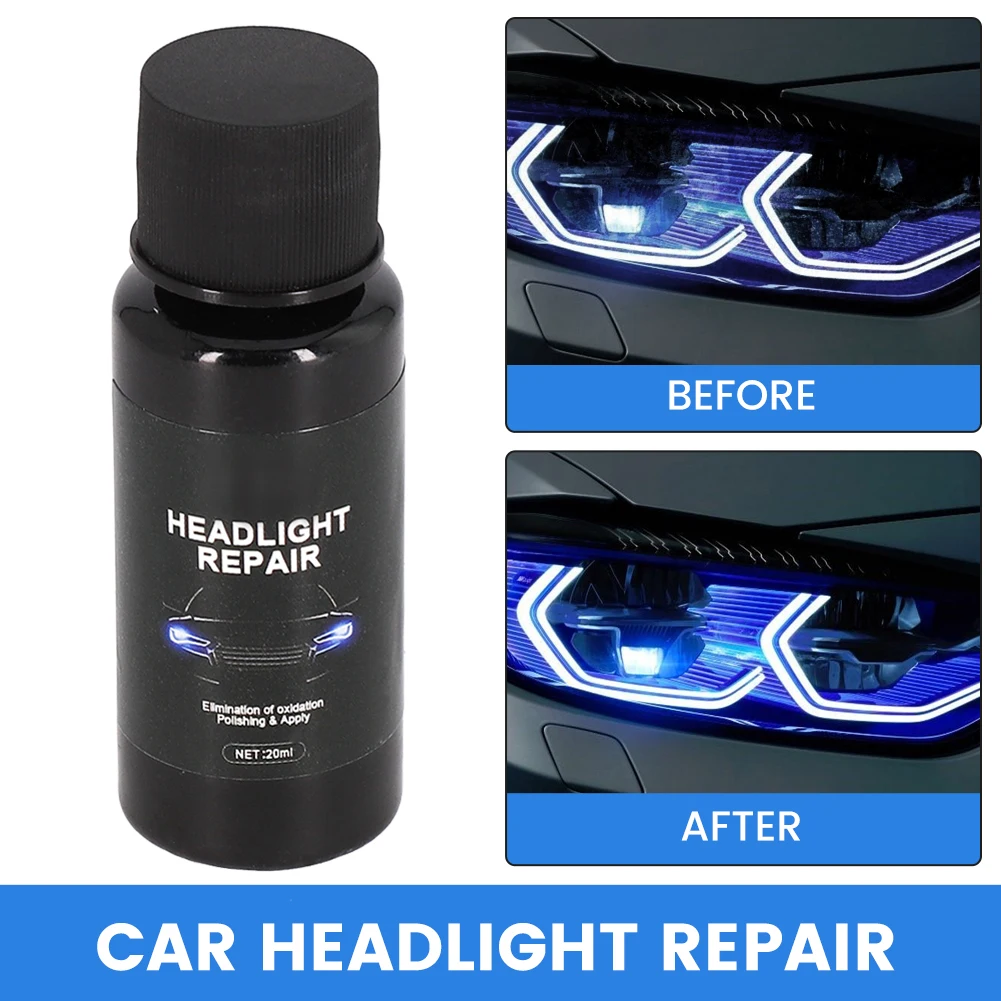 Part Repair Fluid Scratch Remover Accessories Headlight Polishing Agent Repair Fluid 10ml/20ml/30ml/50ml  Part