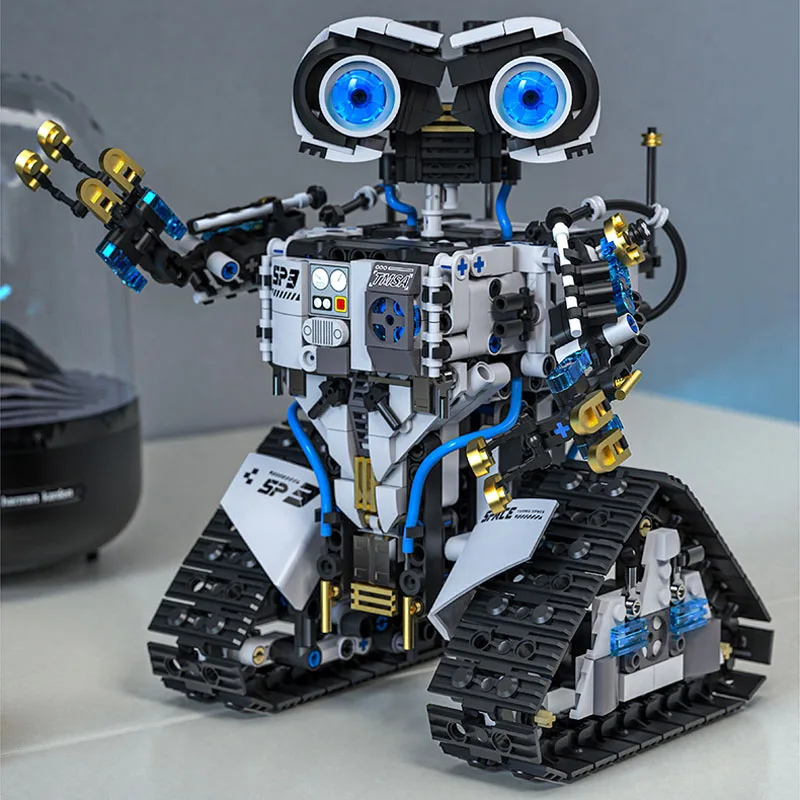 الإبداع 2IN1 MOC التقنية الكهربائية روبوت اللبنات نموذج سفينة الفضاء الطوب تجميع لعب للبنين هدية عيد ميلاد مجموعة #1