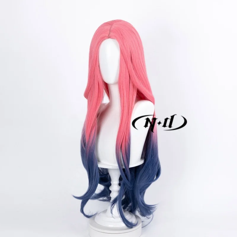 Nd mizi cosplay perucas alienígena palco anime cosplay perucas de cabelo sintético resistente ao calor para comic con coser traje tema festa