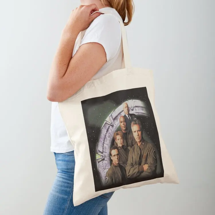 

Stargate SG1 Tote Bag bag for beach shopping bags foldable Gift bags women bag