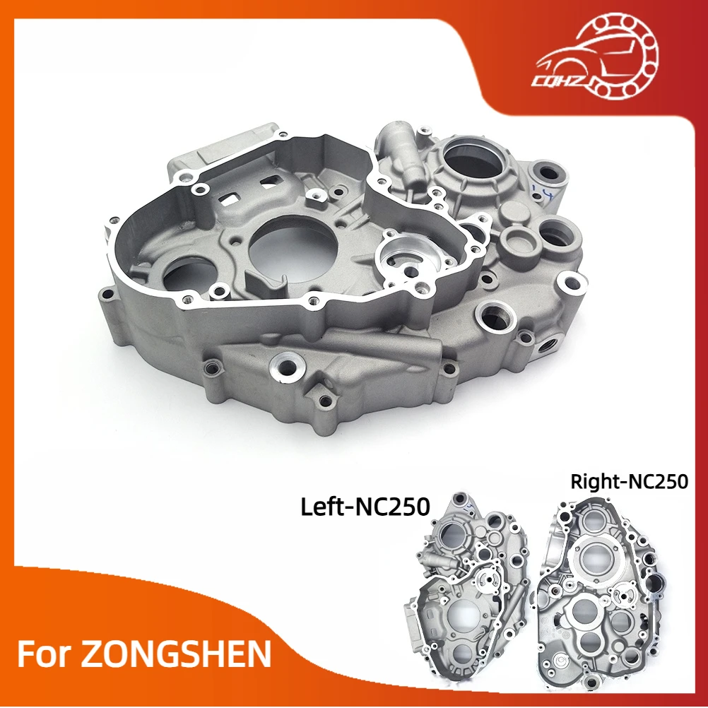 

NC250 левый и правый картер, корпус картера для ZONGSHEN ZS177MM 250cc BSE KAYO RX3, корпус двигателя мотоцикла, крышка статора