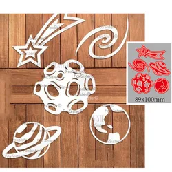 Metal Cutting Dies planet Decoration Scrapbook Paper Craft Knife Mould Blade Punch Stencils