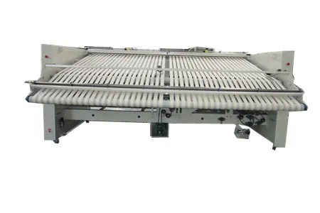 Most Popular Sunflower ZD3300 Commercial Bedsheet Folding Machine with Automatic Ironing & Washing 100% Capacity for Laundries