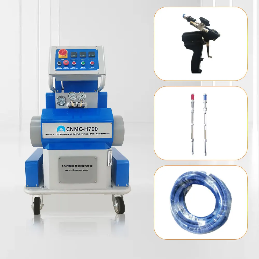 Customized Foaming Machine H700 Polyurethane Waterproofing Pu Spray Foam Machine For Wall Roof Tank Container Insulation