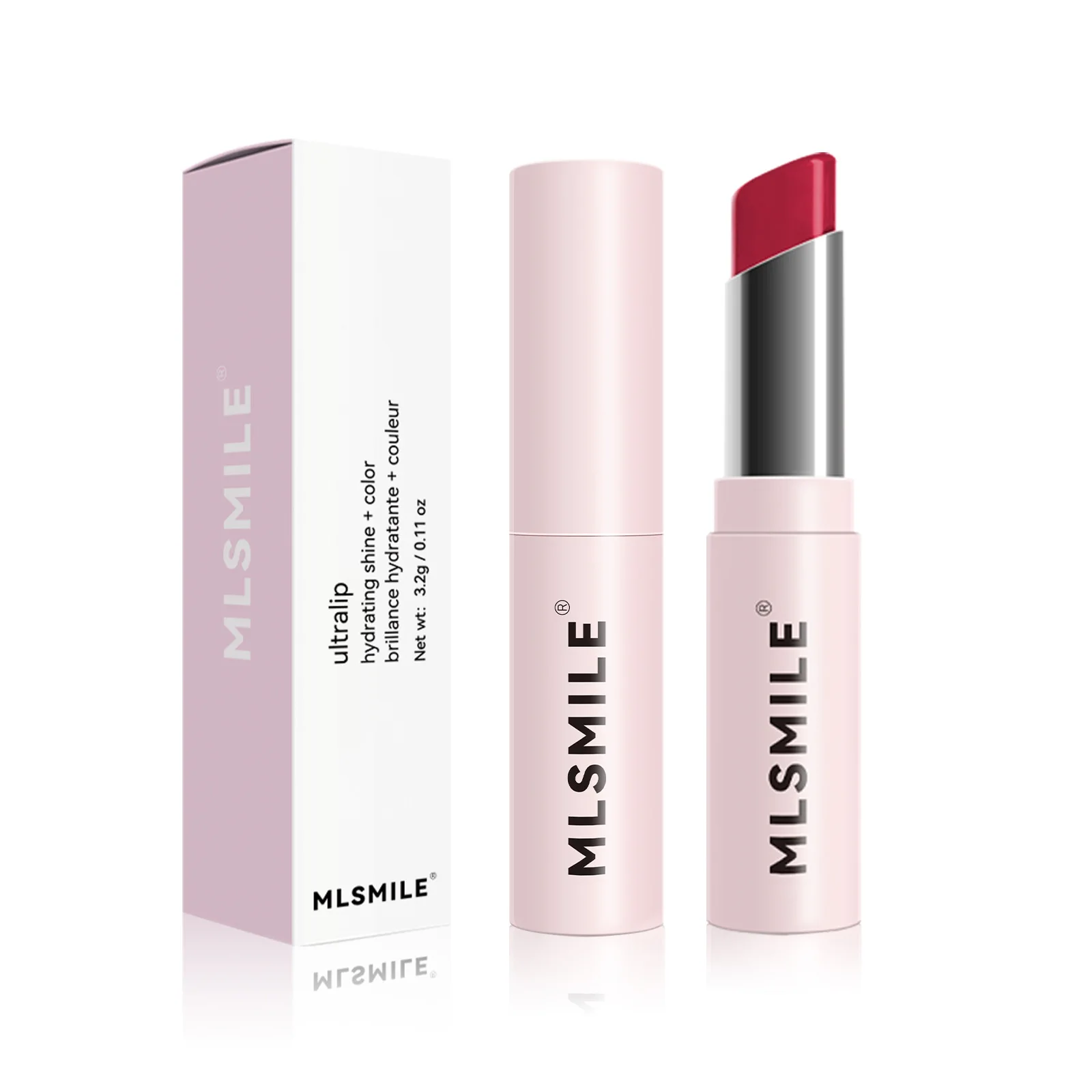 Rouge à Lèvres Longue Durée Imperméable, Baume Hydratant, Brcorporelle, Rotatif, Maquillage pour Femme, 6 Couleurs