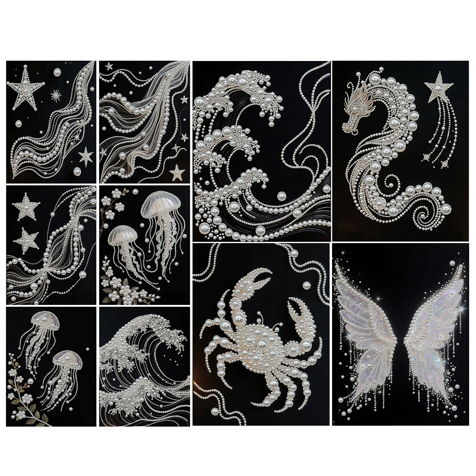 

DIY Pearl Painting Art Kits for Home Wall Decor Pearl Gem Paintings Picture Arts Craft With Frame 30x40cm
