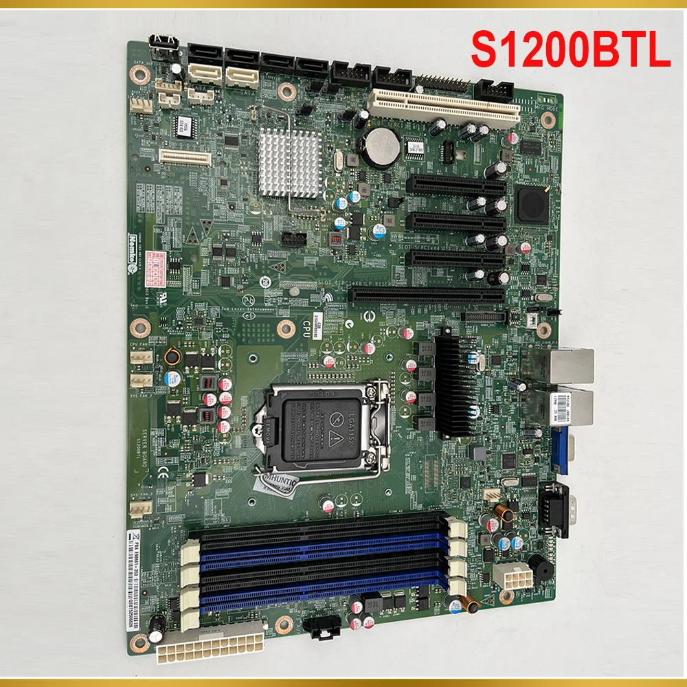 

S1200BTL For Intel Server Motherboard LGA1155 SATA3 Supports E3-1230 V2