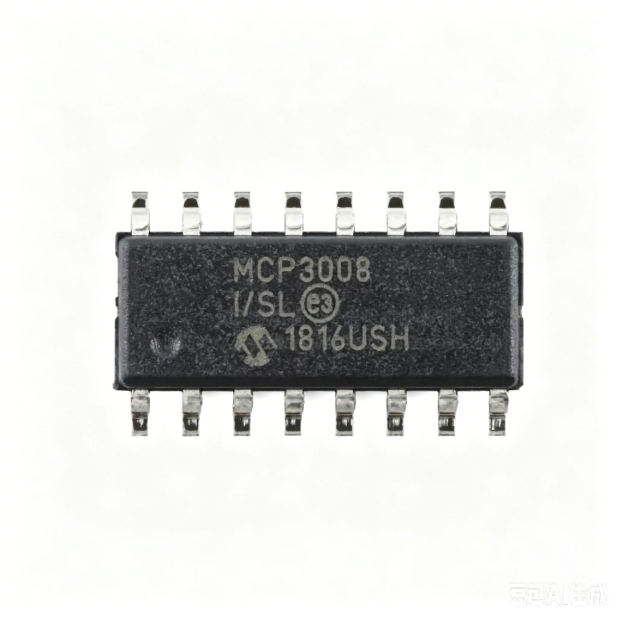 Original MCP3008-I/SL SOIC-16 Low Power Multi-channel 10-bit ADC Electronic Component