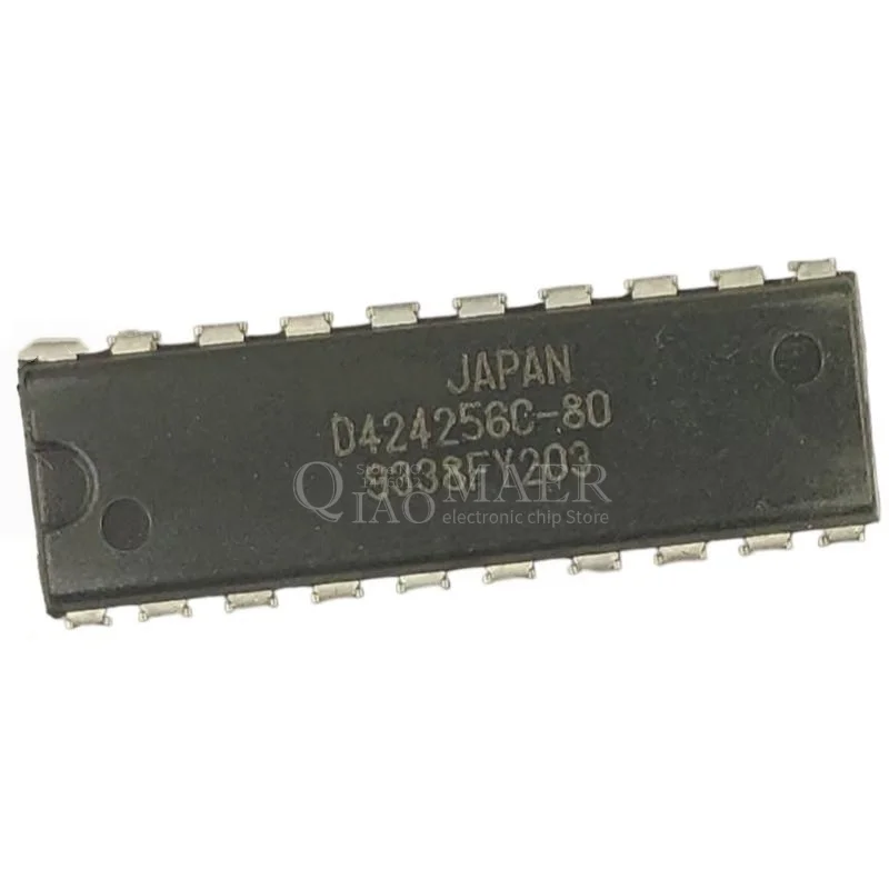 1PCS D424256C-10 D424256C-60 D424256C-70 D424256C-80 D424256C D424256 DIP20 UPD424256C-80