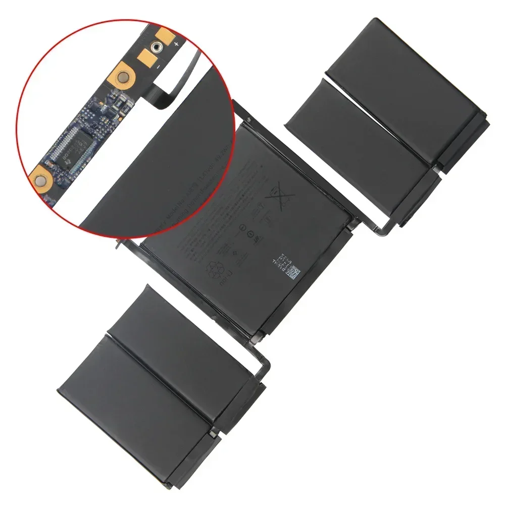 New Battery For Macbook A1706 MLUQ2 MLH12 A1819 Rechargeable Batteries