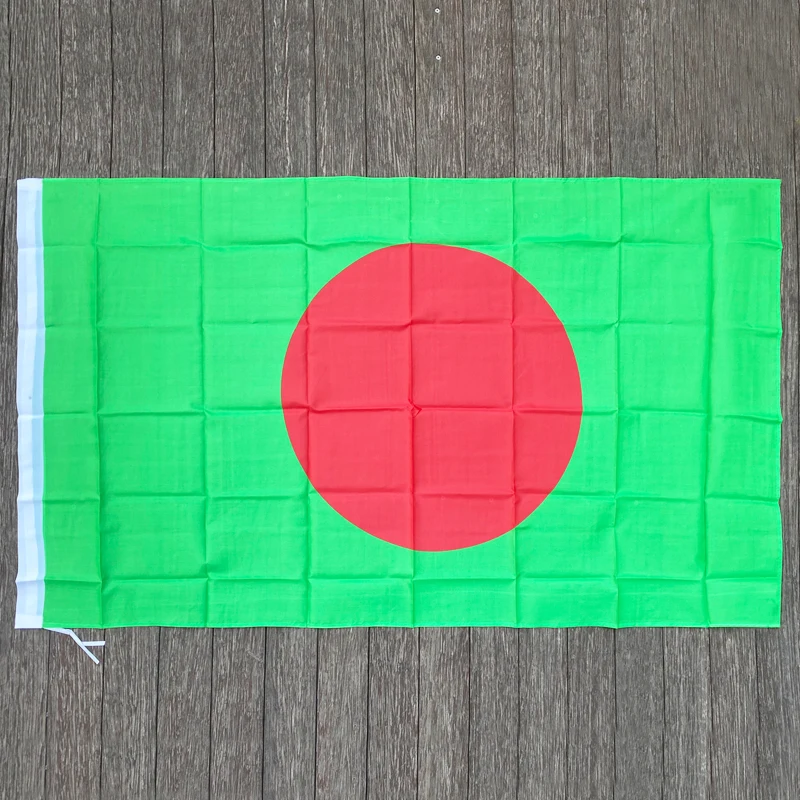 xvggdg   Bengal  flag Banner 90*150cm Hanging  Bengal  National flag