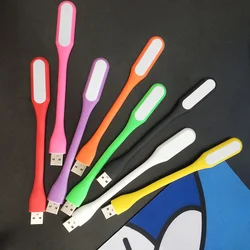 USB Light LED Reading Lamp Mini Book Light Portable Camping Night Lights Table Lamps for Power Bank Laptop Computer PC Notebook