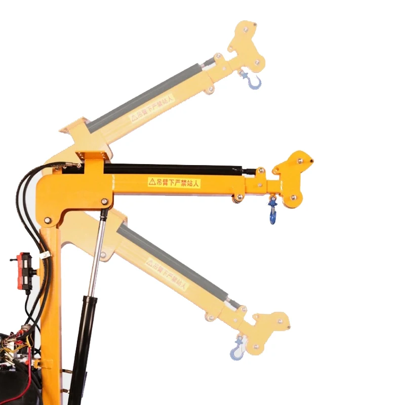

Good Price 12v 24v Electric Winch Mini Pickup Truck Hydraulic Lifting Crane