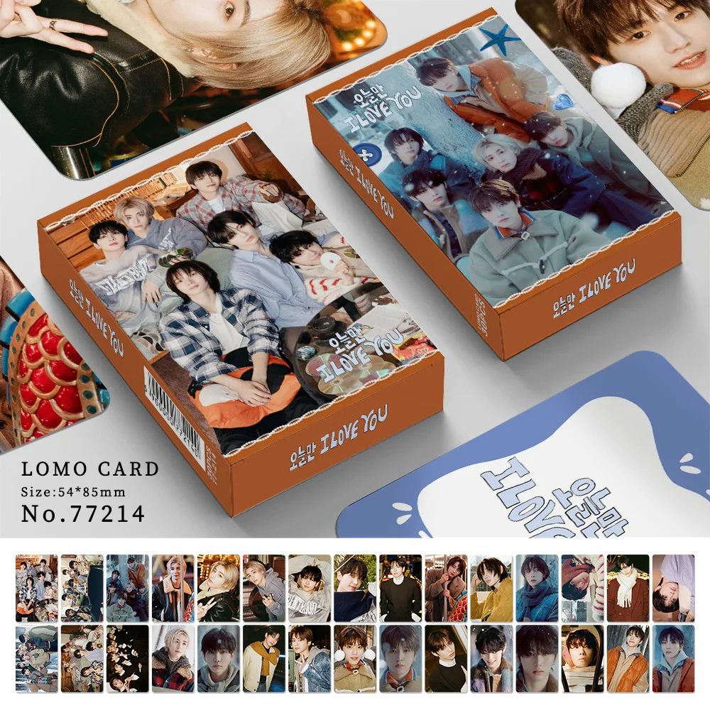 

Набор из 30 фотокарточек BND I Love You Lomo Star, коллекционные карточки для фанатов, печатные фотокарточки
