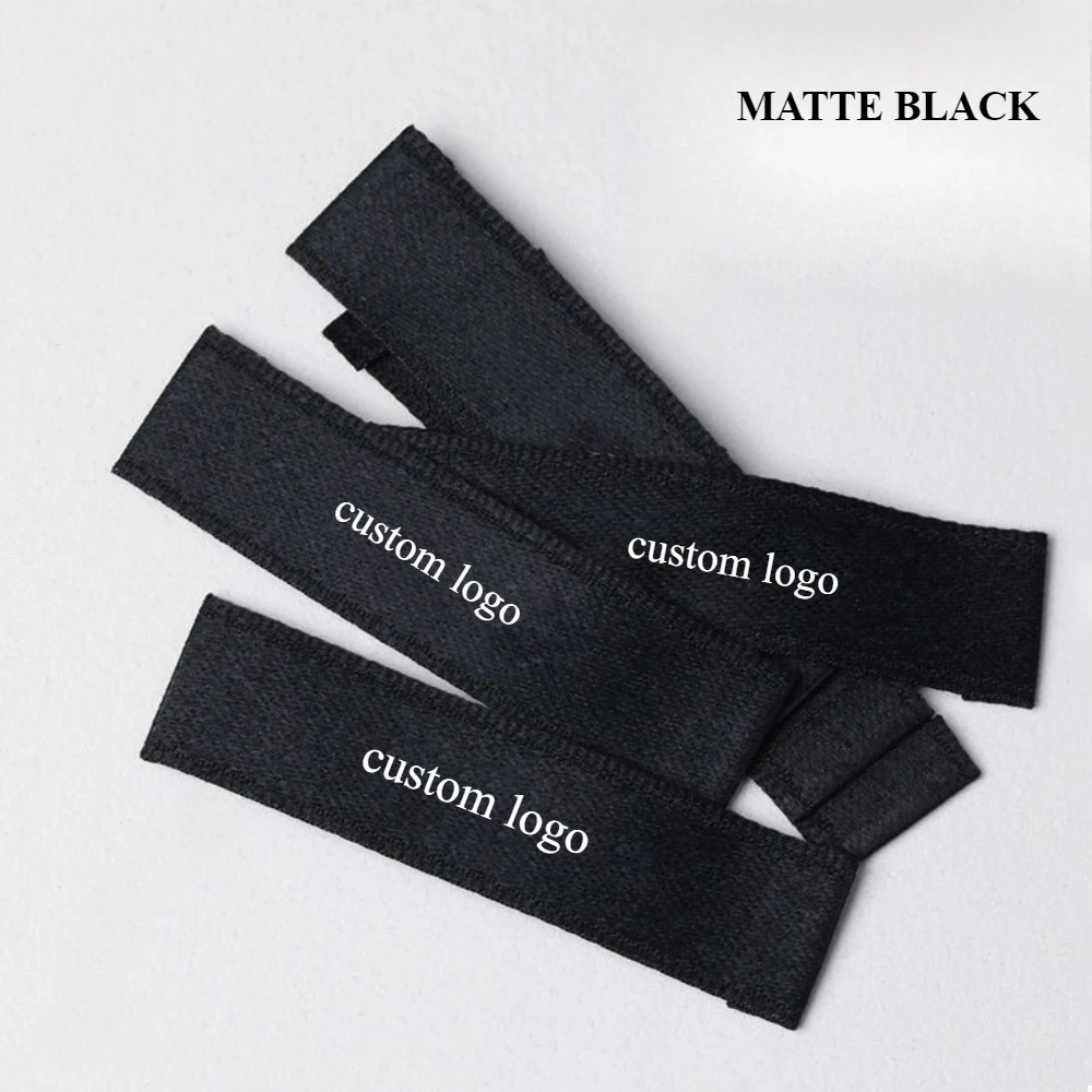 200 قطعة من الملصقات المطبوعة المخصصة ذات الملمس الناعم للملابس، 4 خيارات ألوان، مزيج من القطن البولي، علامة الملابس لملابس الأطفال، المنسوجات المنزلية #4