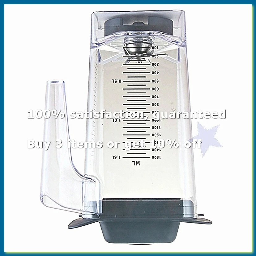 1 Set Mixing Cup for TM-800A TM800AQ Smoothie Maker Replacement Container/Knife/Lid-ABPX