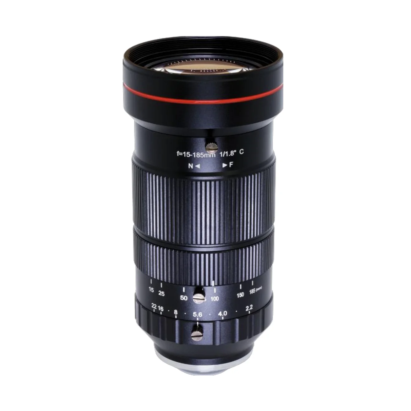 5 Megapixel 12X Zoom Manual Iris Lens 15-185mm CCTV  Lens with  1/1.8