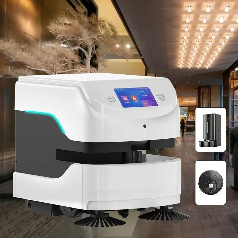 Commercial Cleaning Robot High Quality Intelligent Automatic Mopping Robot Vacuum Cleaner Sweeper Robot