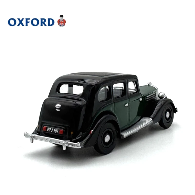 OXFORD Diecast 1:76 Scale Wolseley Vintage Car Alloy Automobile Model Exquisite Finished Product Simulation Toy Gift Model