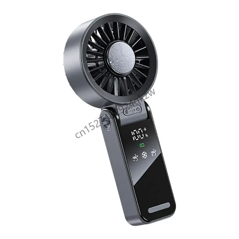 R9CD พัดลมมือถือที่เงียบสงบพัดลมทรงพลังพัดลมพัดลมพัดลมพกพาพื้นผิวพลาสติก