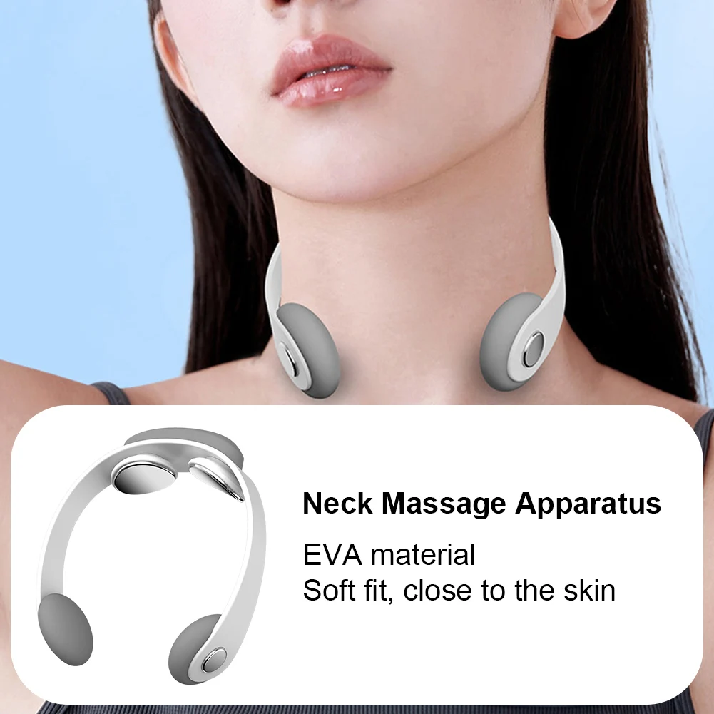 Cervical Massager 5 Gears Adjustment Intelligent Neck Massager Electric Back Neck Shoulder Massager for Relieve Fatigue