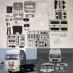 Metallo Auto Borsette Versione Aperta Cockpit per 1/14 Tamiya RC Camion Rimorchio Ribalta MAN F2000 Auto Parti Fai Da Te