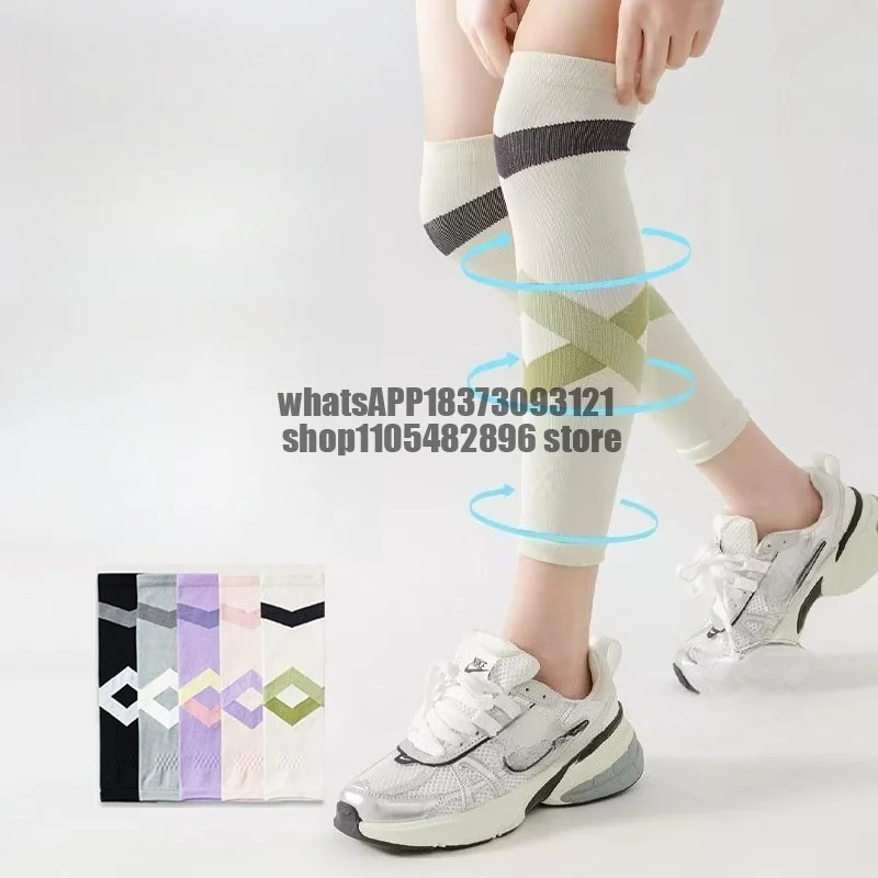 Sports calf pressure socks pregnant women over the knee women static running long tube set pulse ******** rope fitness