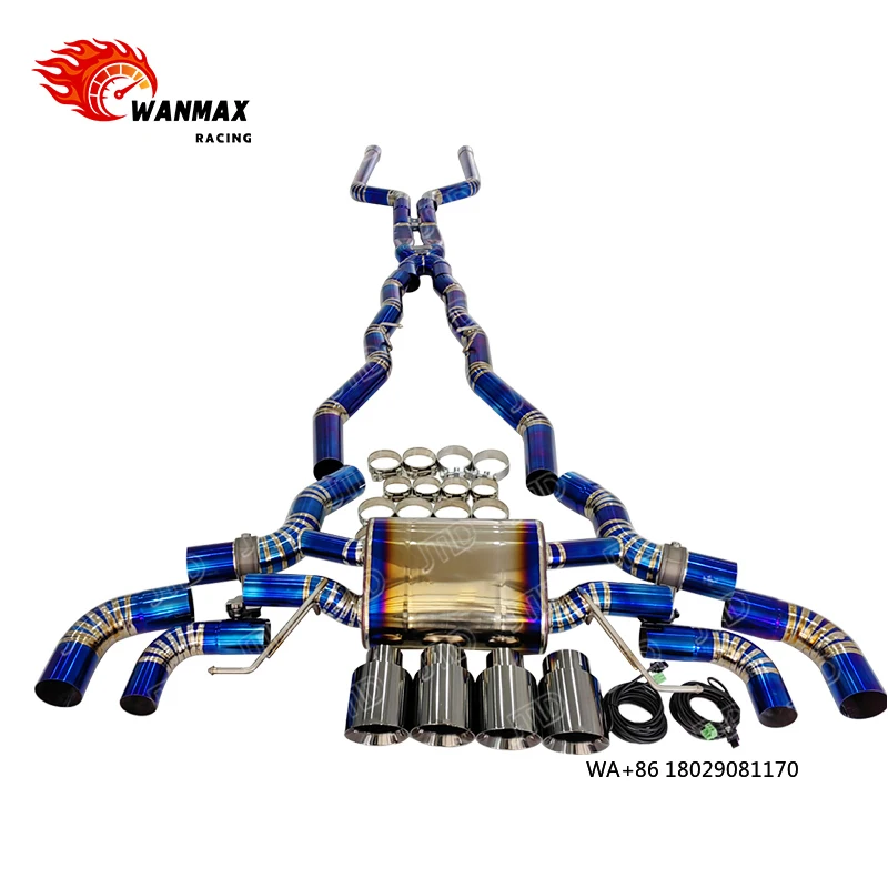 

High Performance Titanium Alloy Exhaust System for 22019+ M8 F91 F92 F93